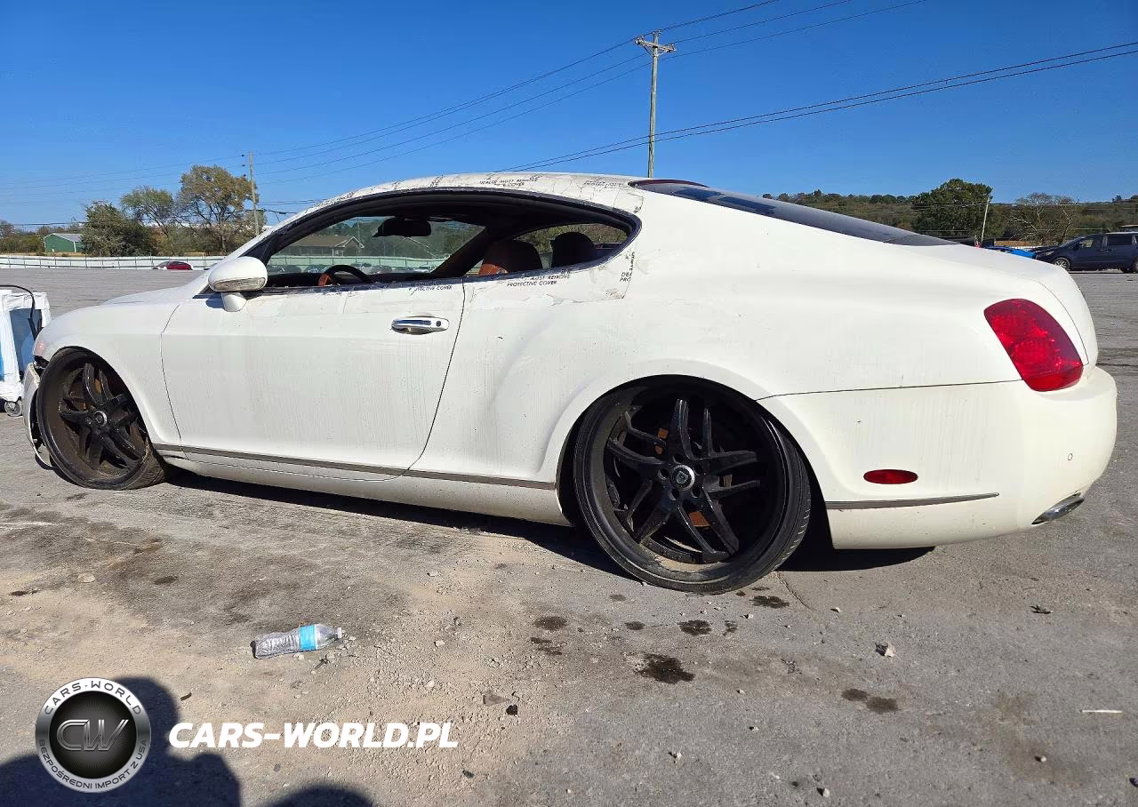 2008 Bentley Continental Gt VIN:SCBCR73WX8C058268 - 2