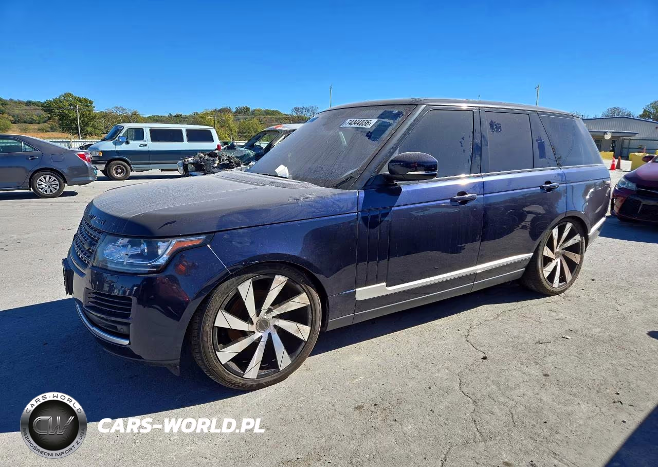 2017 Land Rover Range Rover – zdjęcie 1 z 13