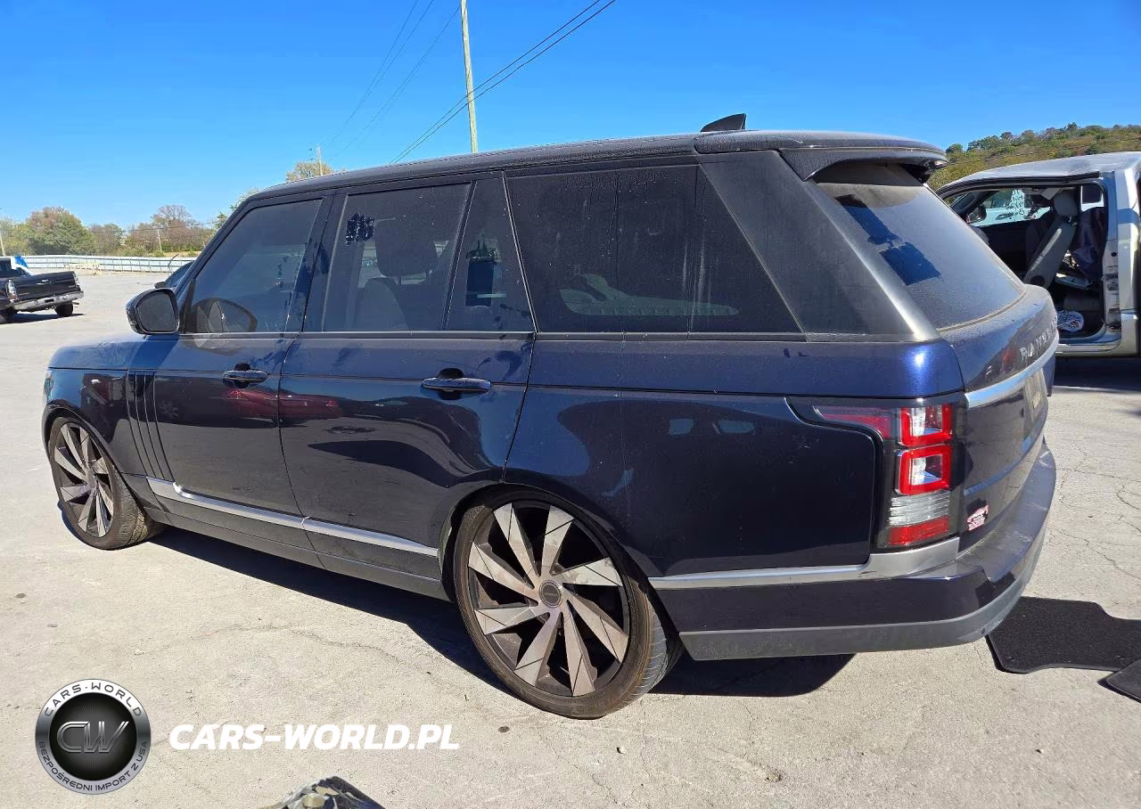 2017 Land Rover Range Rover VIN:SALGR2FV0HA325961 - 2