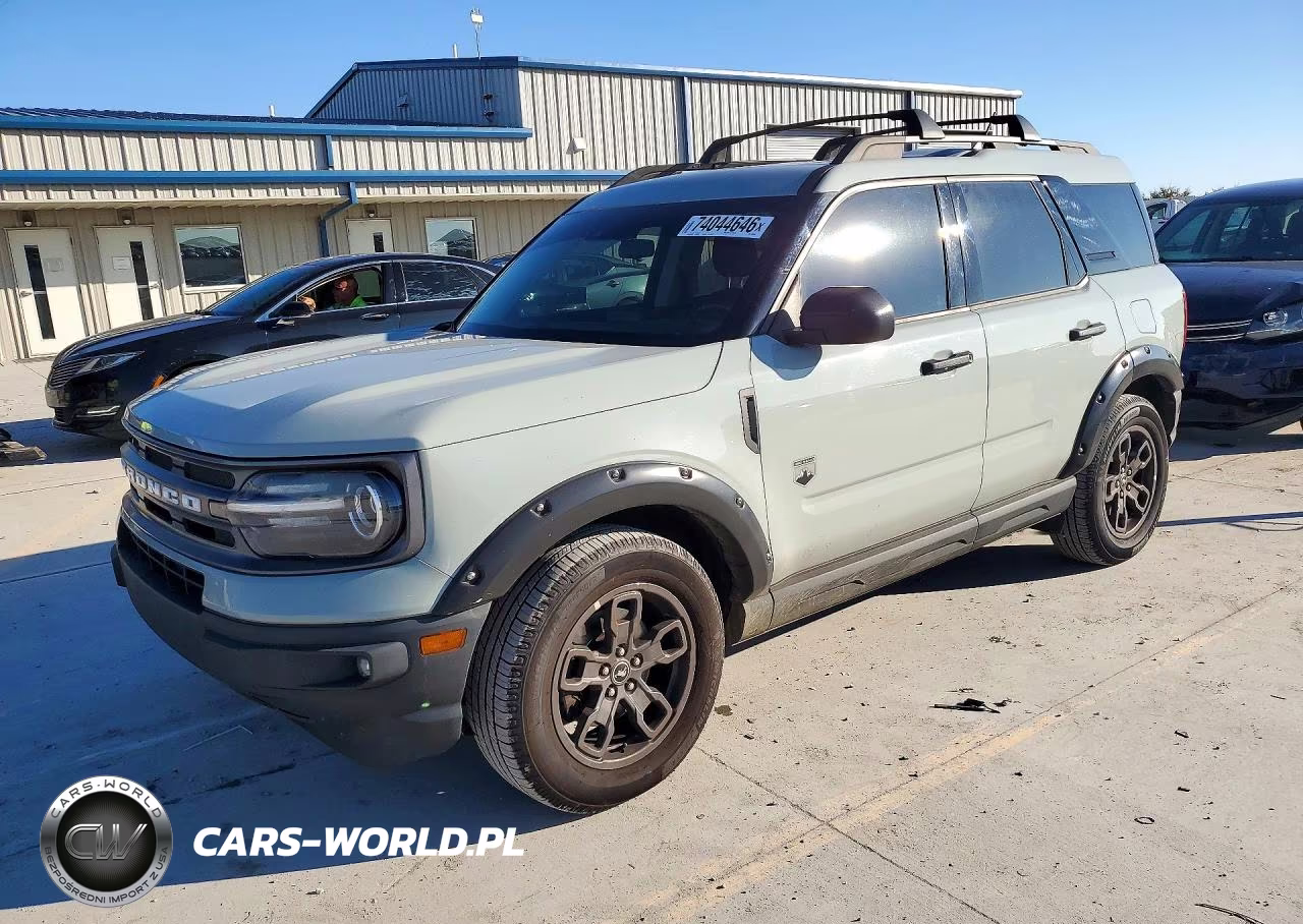 2022 Ford Bronco Sport Big Bend VIN:3FMCR9B67NRD31542 - 1