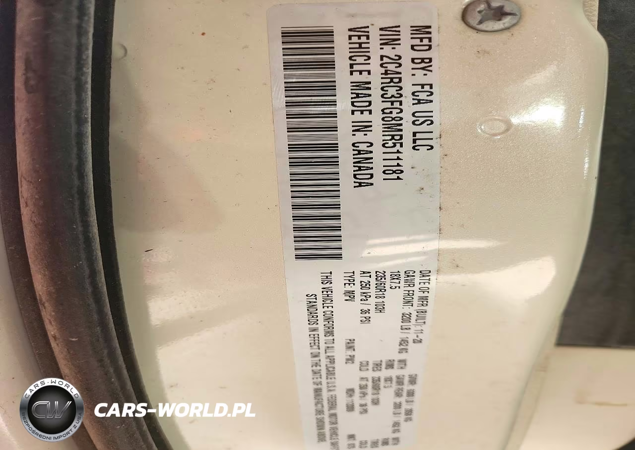 2021 Chrysler Pacifica Touring VIN:2C4RC3FG8MR511181 - 13