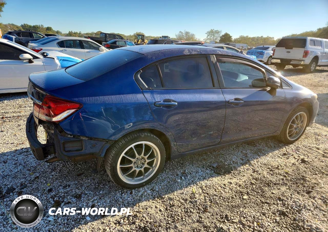 2014 Honda Civic Lx VIN:19XFB2F57EE263541 - 3