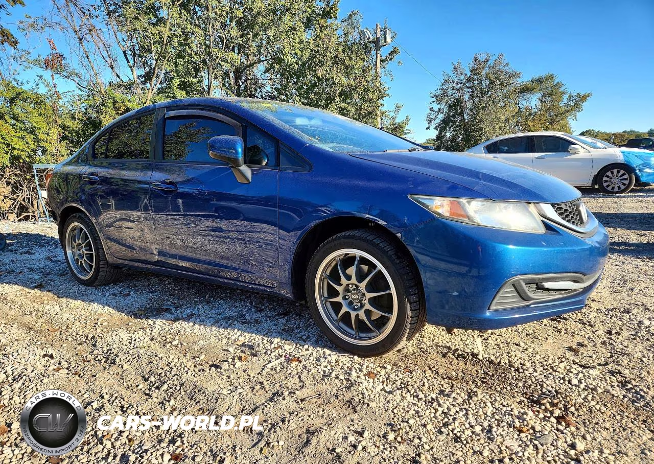 2014 Honda Civic Lx VIN:19XFB2F57EE263541 - 4