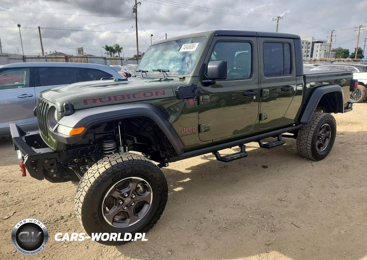 2022 Jeep Gladiator Rubicon VIN:1C6JJTBG9NL182923 - 1