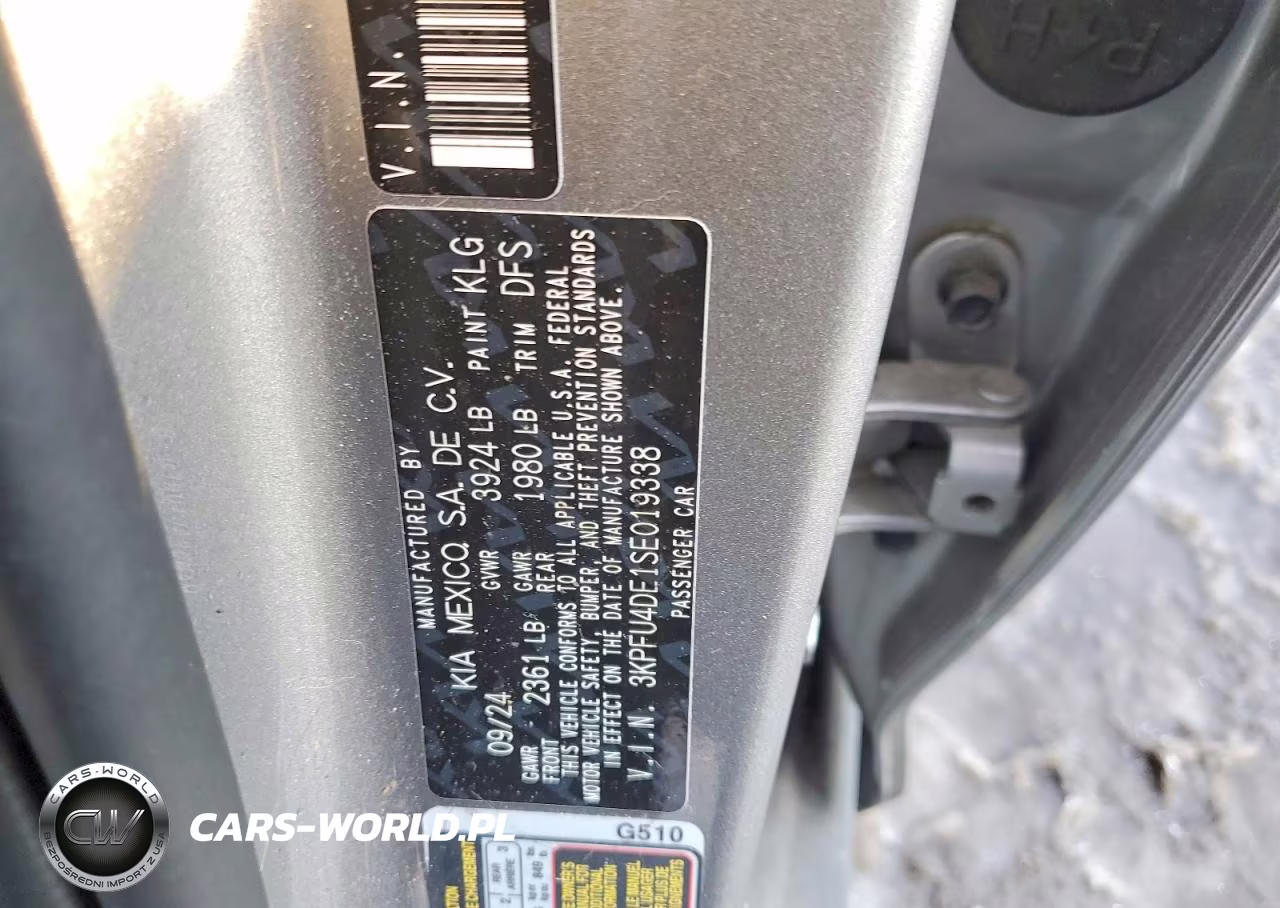 2025 Kia K4 Ex VIN:3KPFU4DE1SE019338 - 12