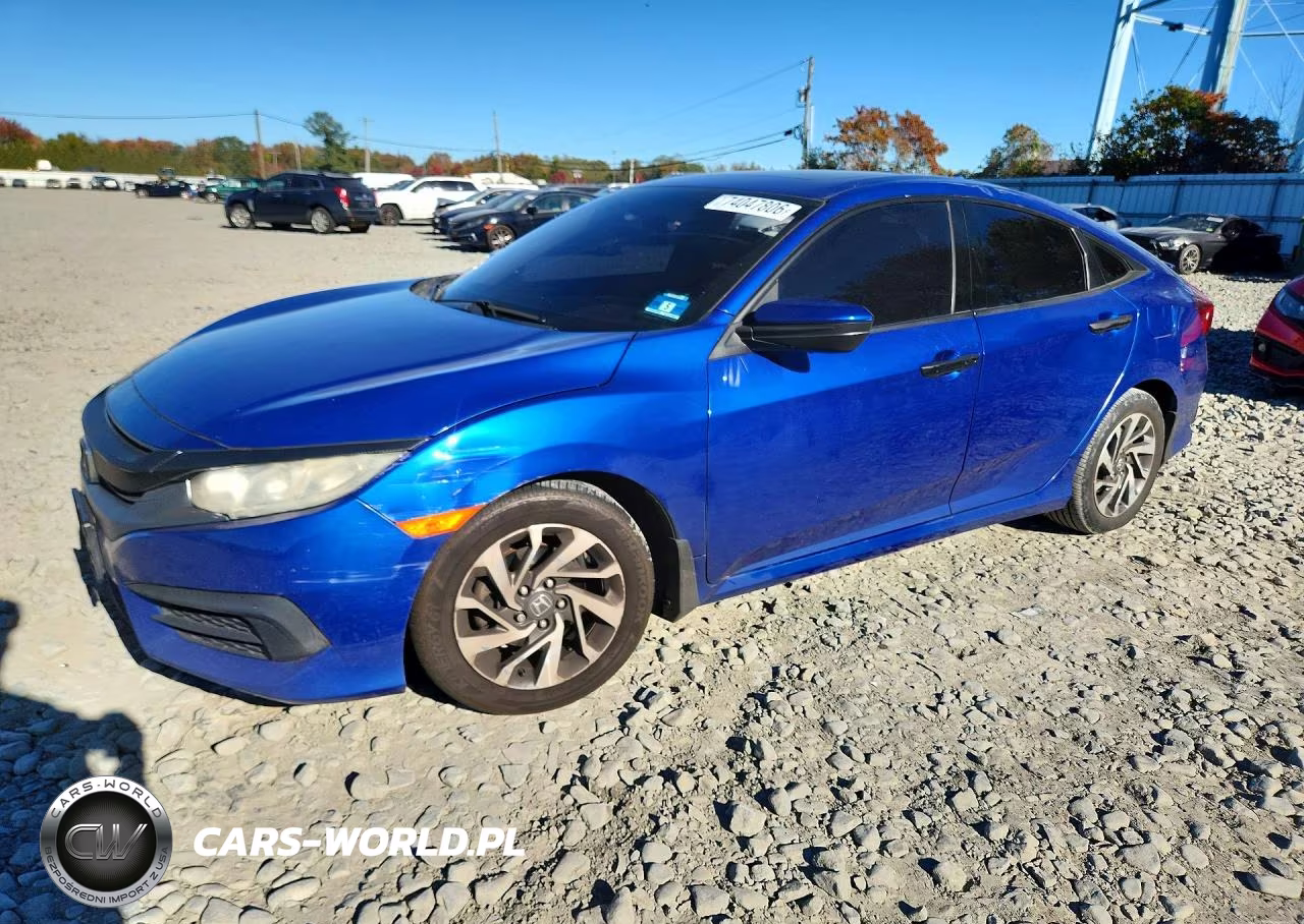 2016 Honda Civic Ex VIN:19XFC2F72GE203362 - 1