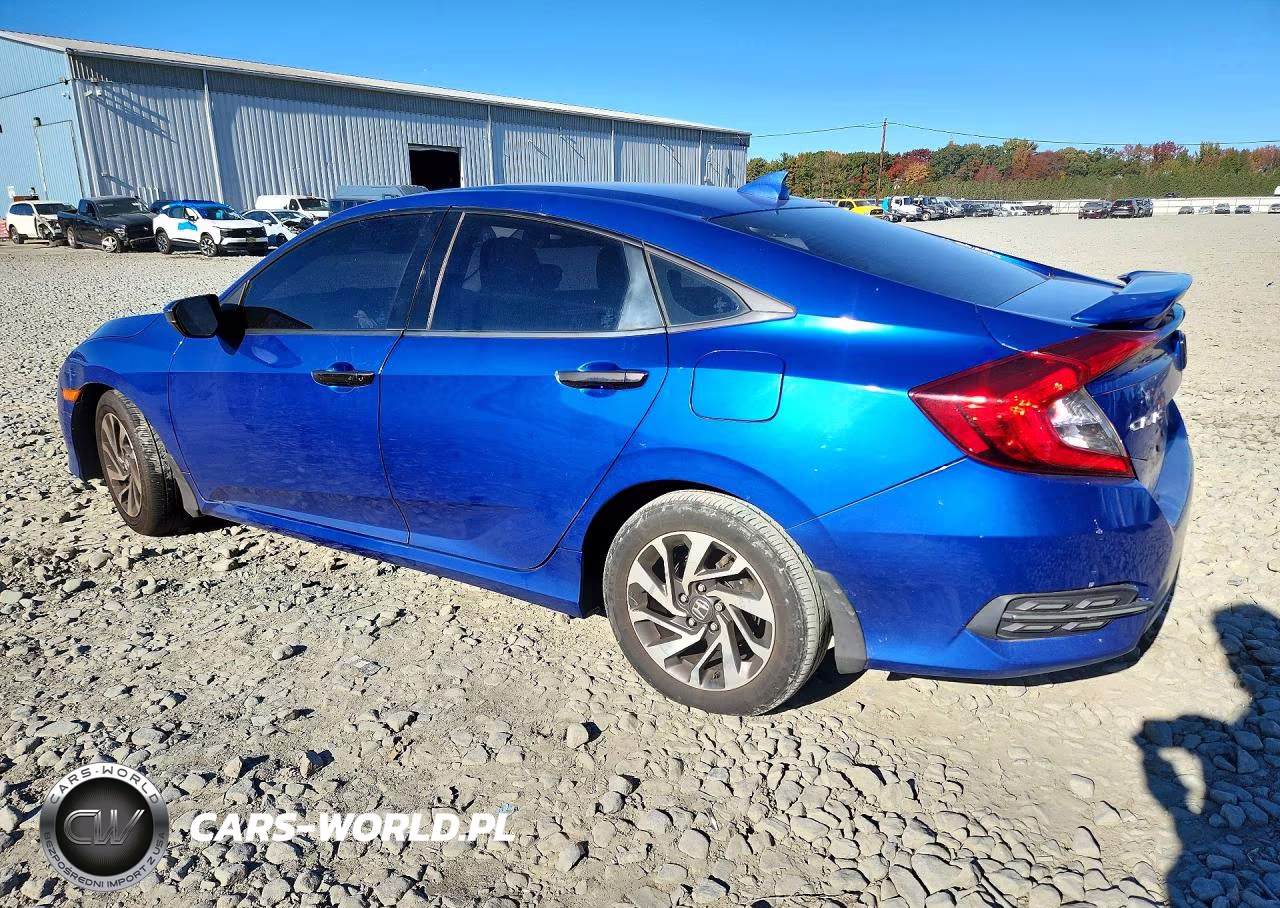 2016 Honda Civic Ex VIN:19XFC2F72GE203362 - 2
