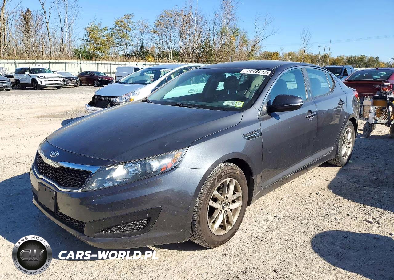 2011 Kia Optima Lx VIN:KNAGM4A76B5157900 - 1
