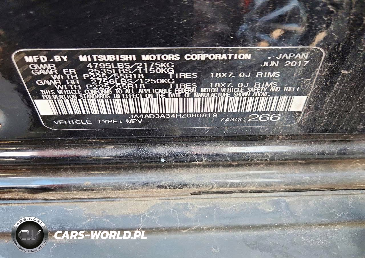 2017 Mitsubishi Outlander Sel VIN:JA4AD3A34HZ060819 - 13