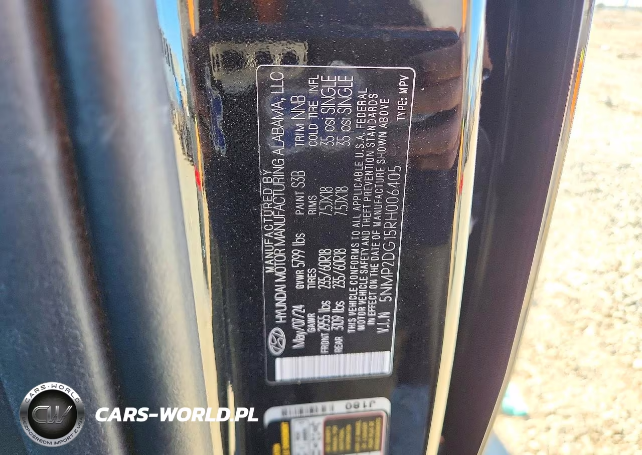 2024 Hyundai Santa Fe Sel VIN:5NMP2DG15RH006405 - 13