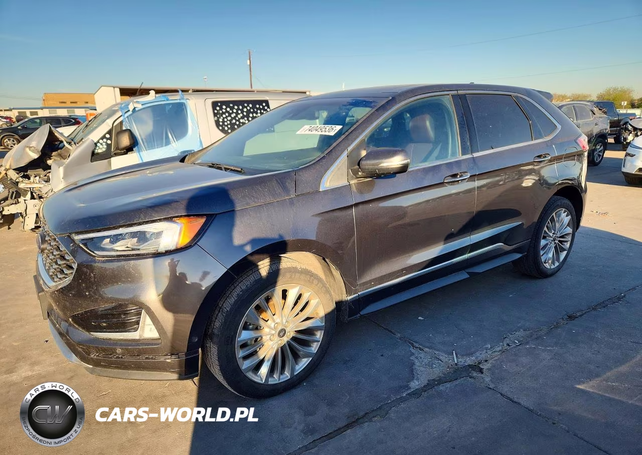 2020 Ford Edge Titanium VIN:2FMPK3K94LBA59671 - 1