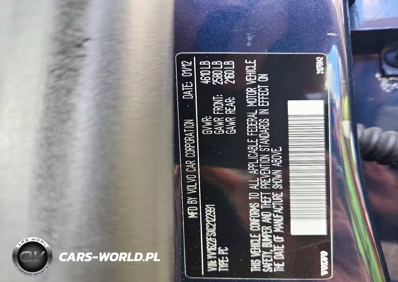 2012 Volvo S60 T5 VIN:YV1622FSXC2122991 - 12