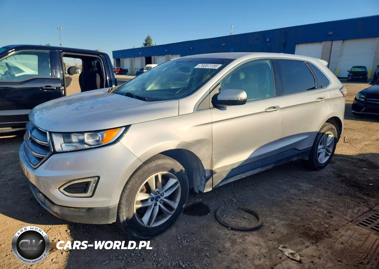 2017 Ford Edge Sel VIN:2FMPK4J90HBB61323 - 1