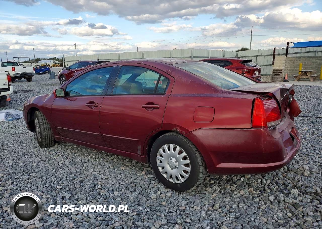 2006 Mitsubishi Galant Es Medium VIN:4A3AB36F36E051058 - 2