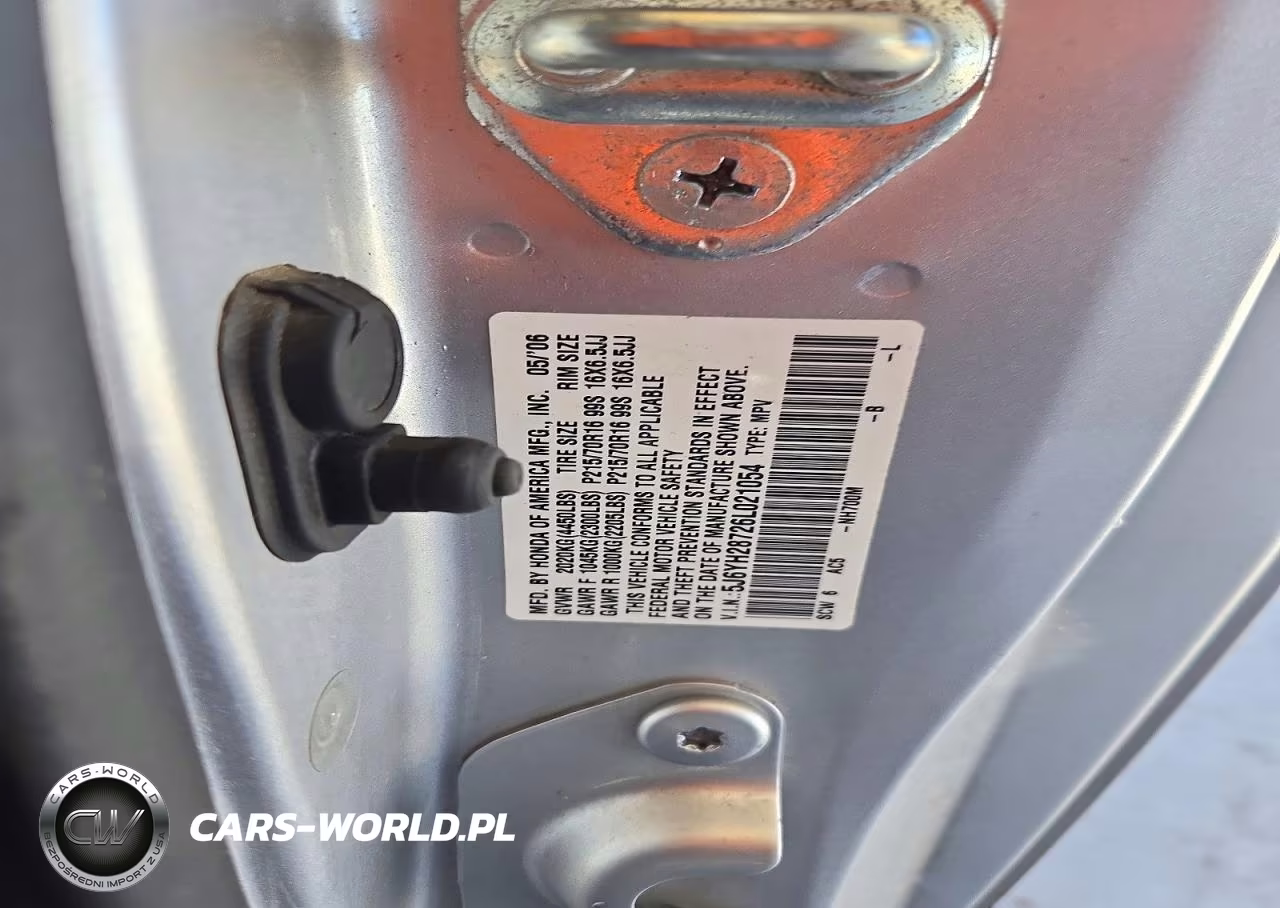 2006 Honda Element Ex VIN:5J6YH28726L021054 - 12