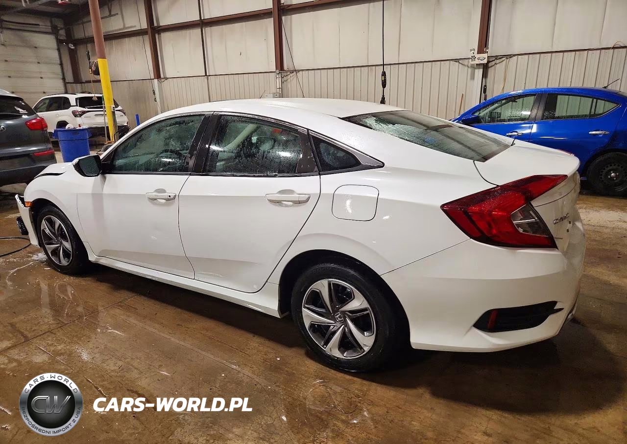 2019 Honda Civic Lx VIN:2HGFC2F60KH597496 - 2