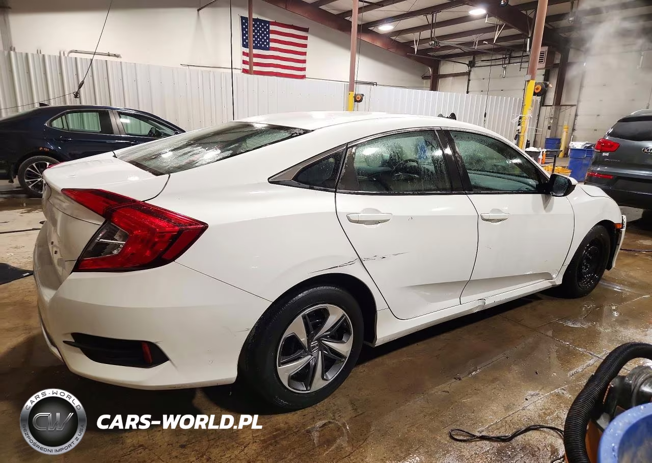 2019 Honda Civic Lx VIN:2HGFC2F60KH597496 - 3