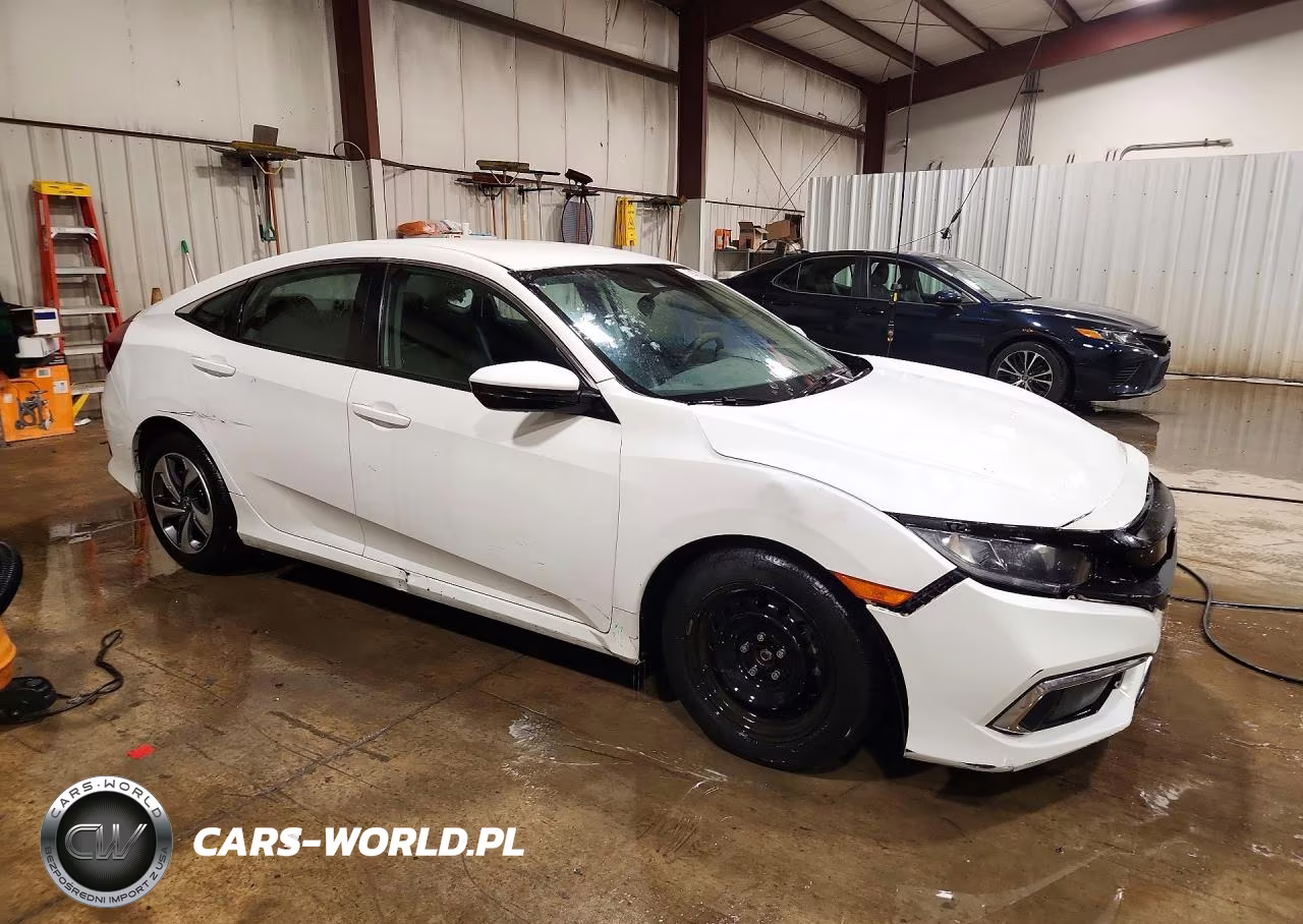 2019 Honda Civic Lx VIN:2HGFC2F60KH597496 - 4