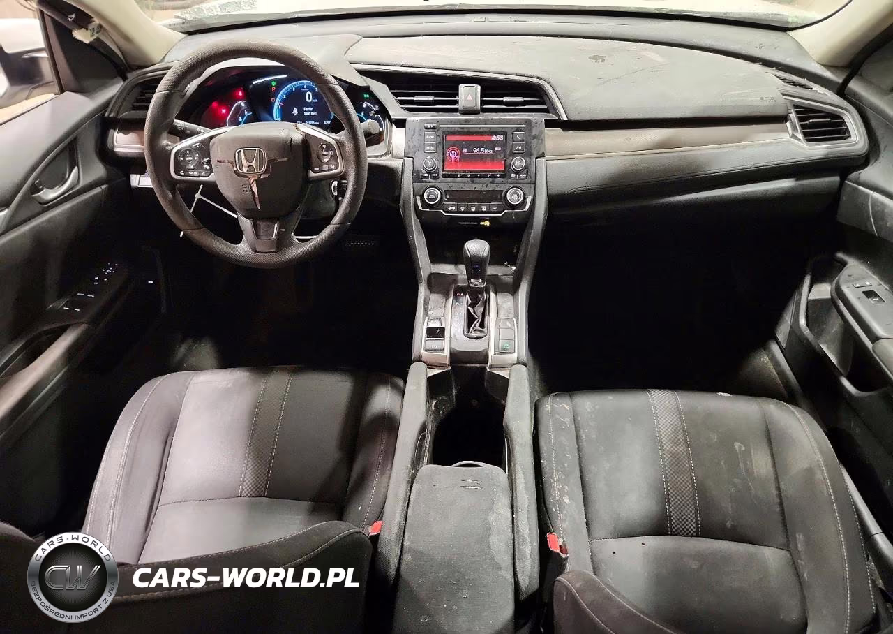 2019 Honda Civic Lx VIN:2HGFC2F60KH597496 - 8