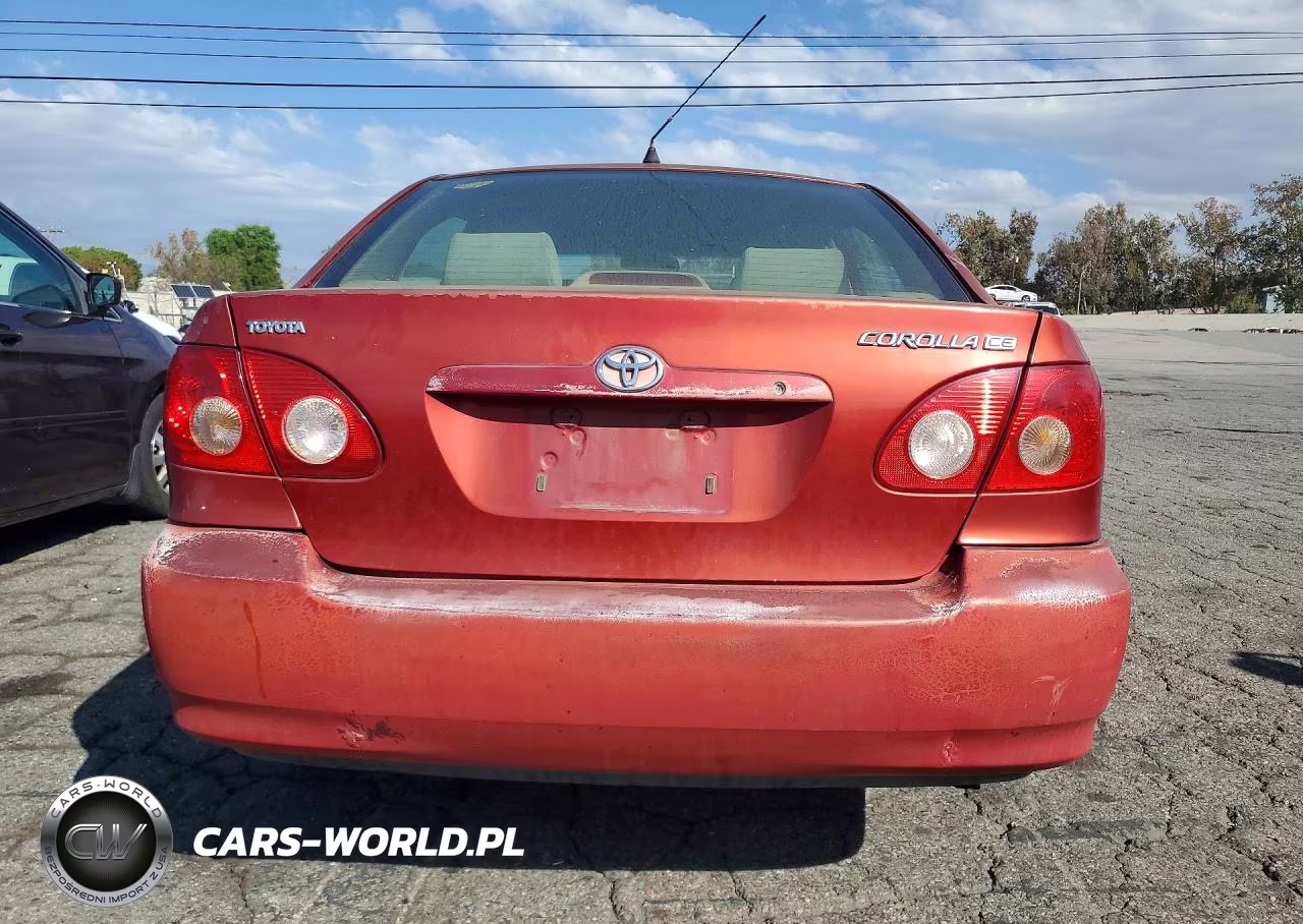 2006 Toyota Corolla Ce VIN:JTDBR32E060059096 - 6