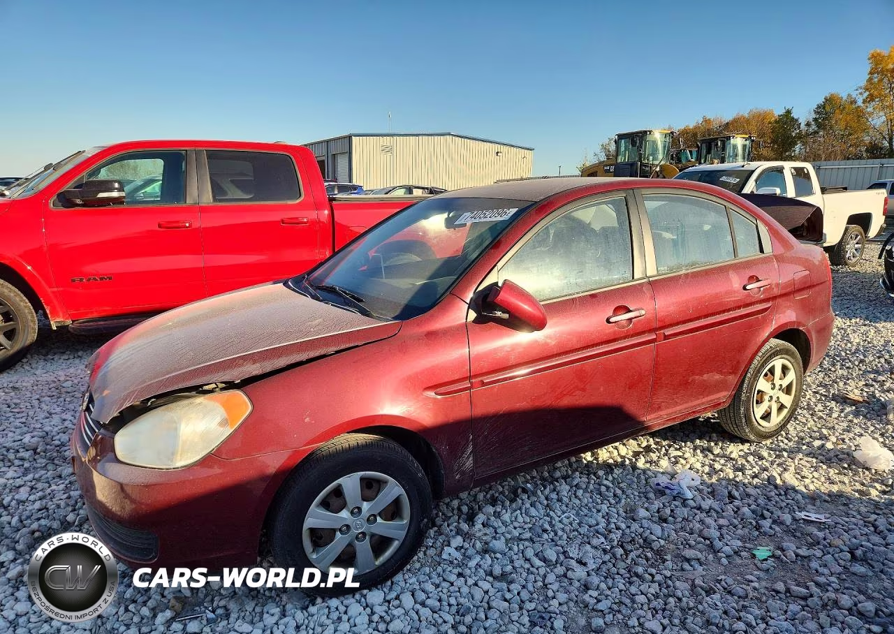 2008 Hyundai Accent Gls VIN:KMHCN46CX8U280548 - 1