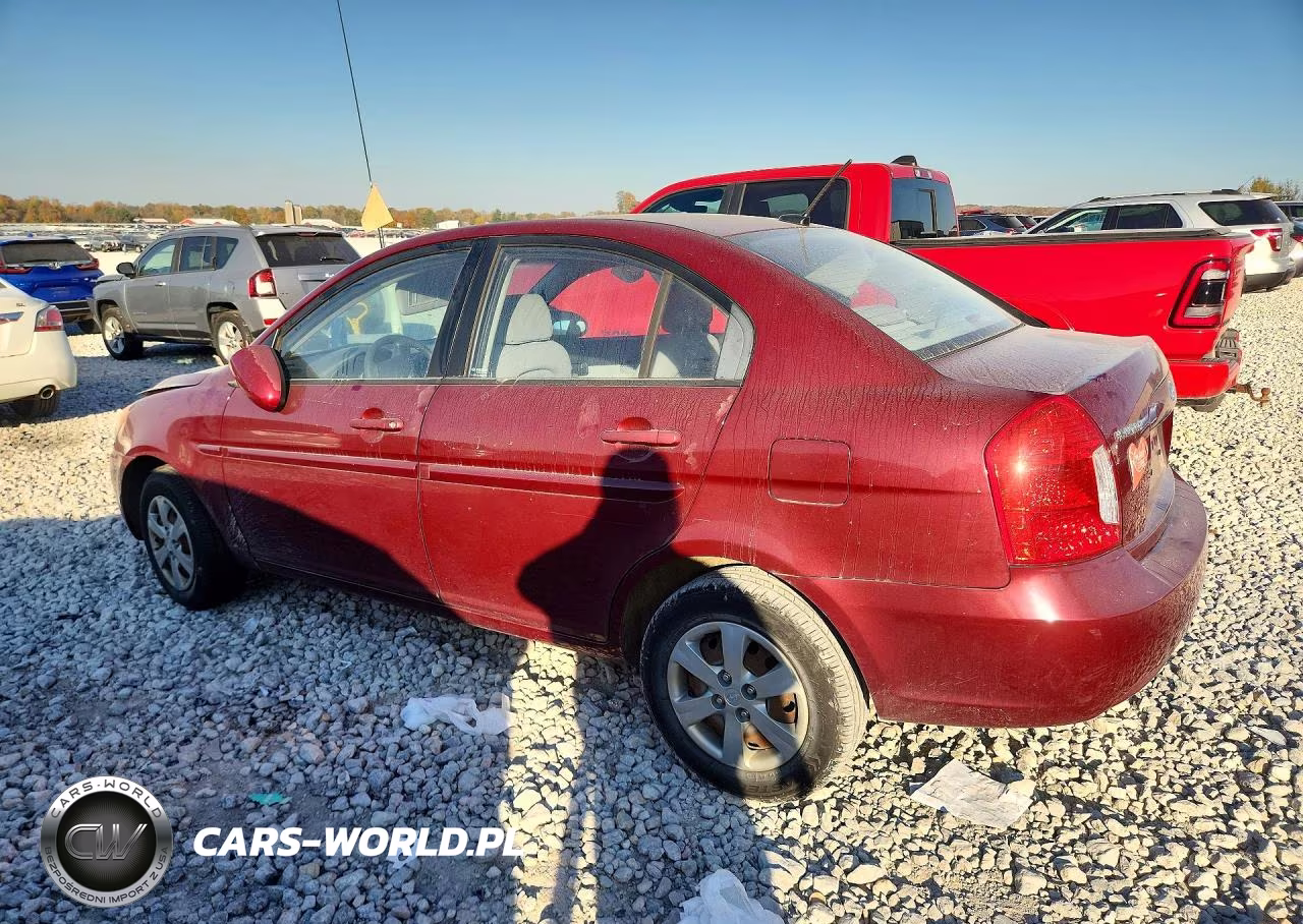2008 Hyundai Accent Gls VIN:KMHCN46CX8U280548 - 2