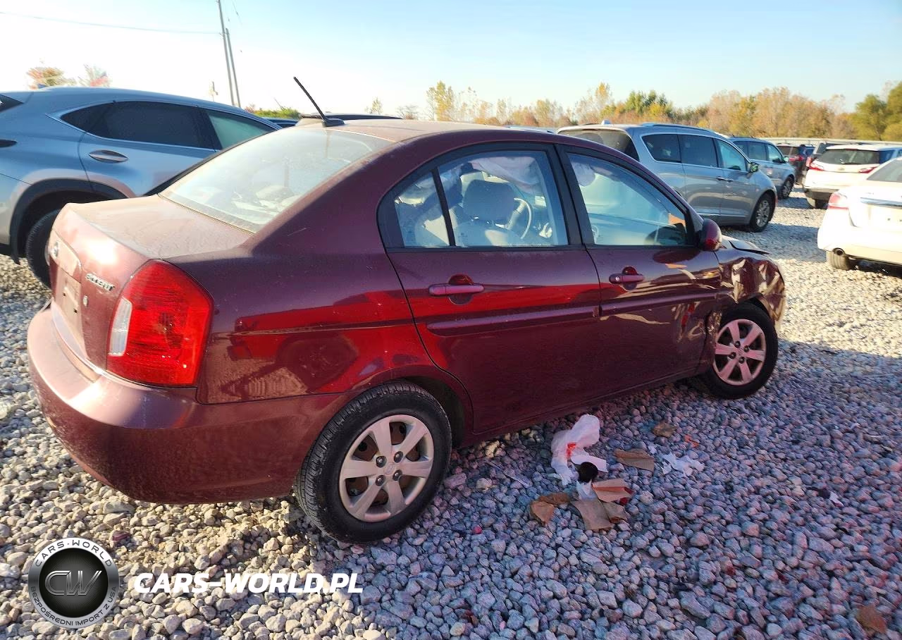 2008 Hyundai Accent Gls VIN:KMHCN46CX8U280548 - 3