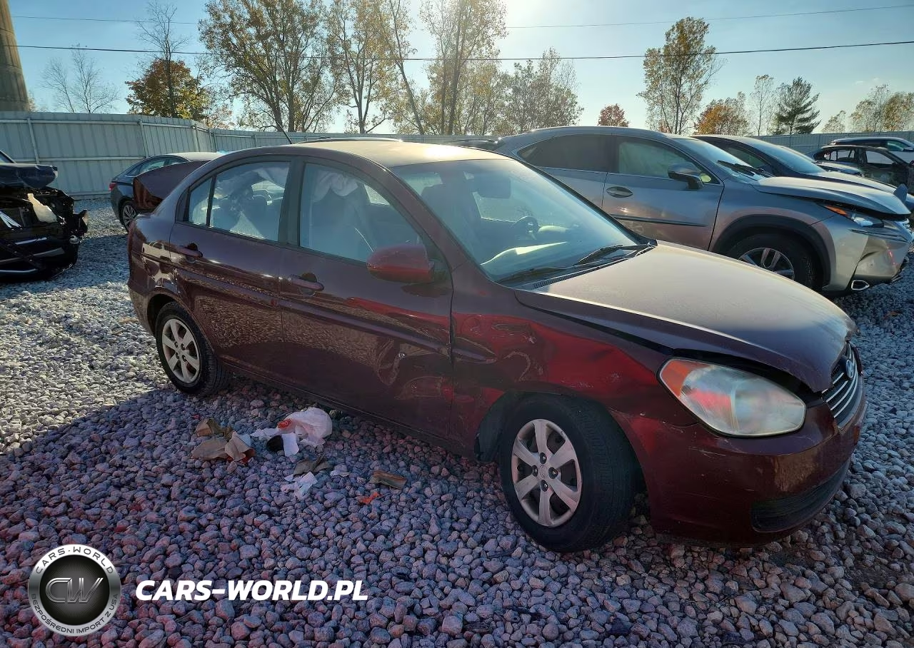 2008 Hyundai Accent Gls VIN:KMHCN46CX8U280548 - 4