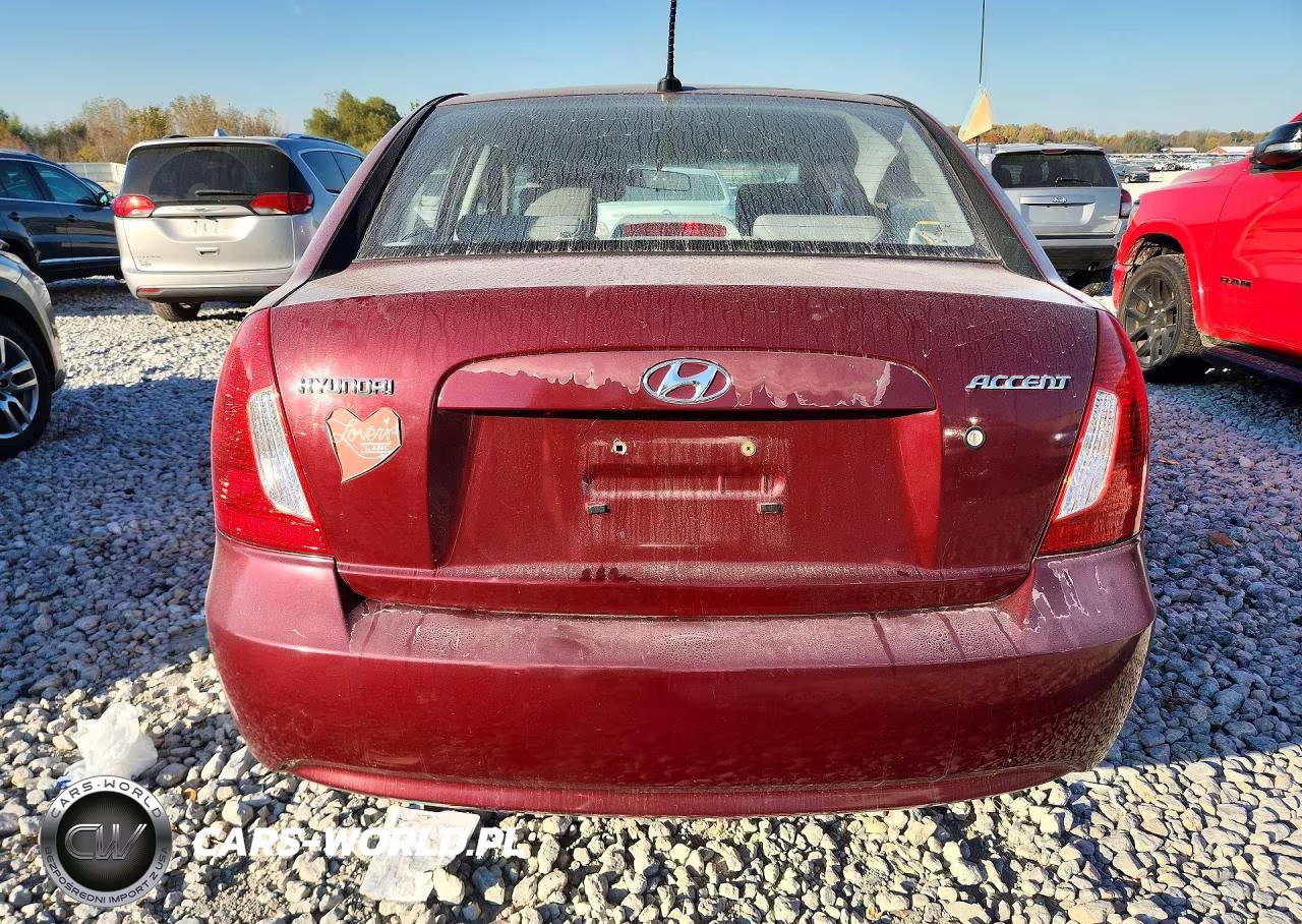 2008 Hyundai Accent Gls VIN:KMHCN46CX8U280548 - 6
