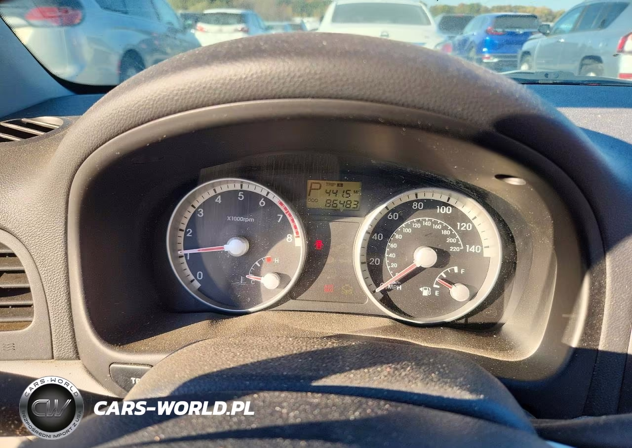 2008 Hyundai Accent Gls VIN:KMHCN46CX8U280548 - 9