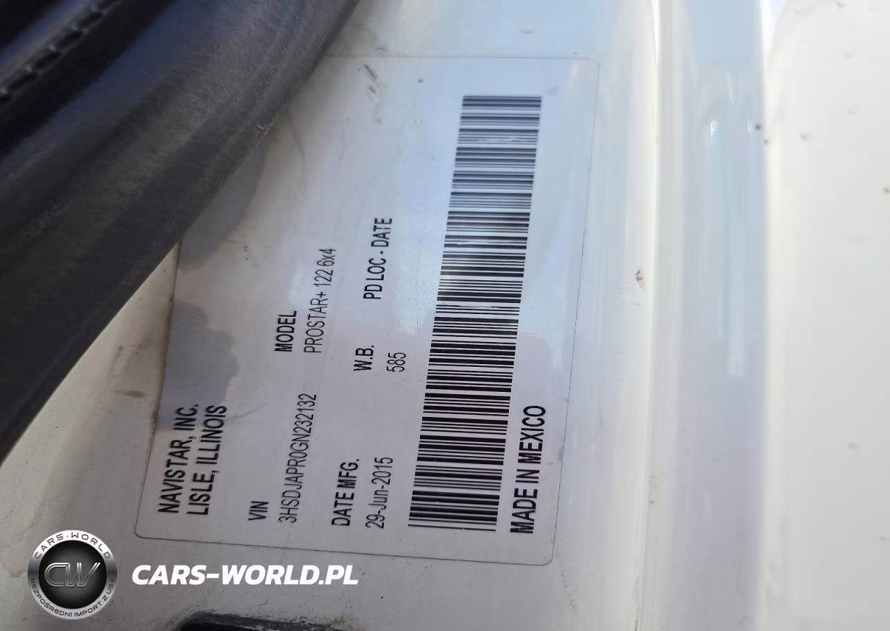 2016 International Prostar Semi Truck VIN:3HSDJAPR0GN232132 - 12