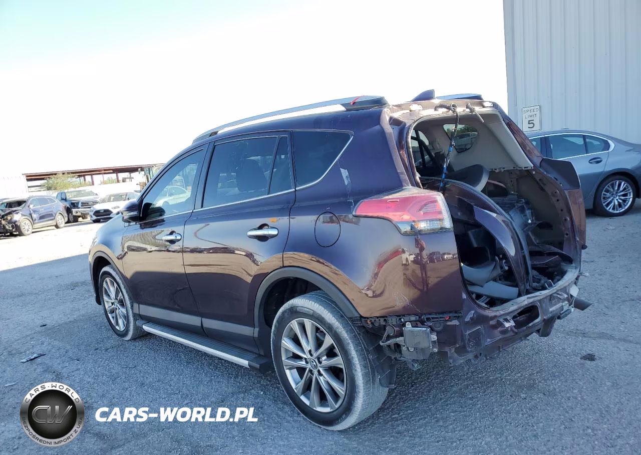2016 Toyota Rav4 Limited VIN:2T3YFREVXGW268537 - 2