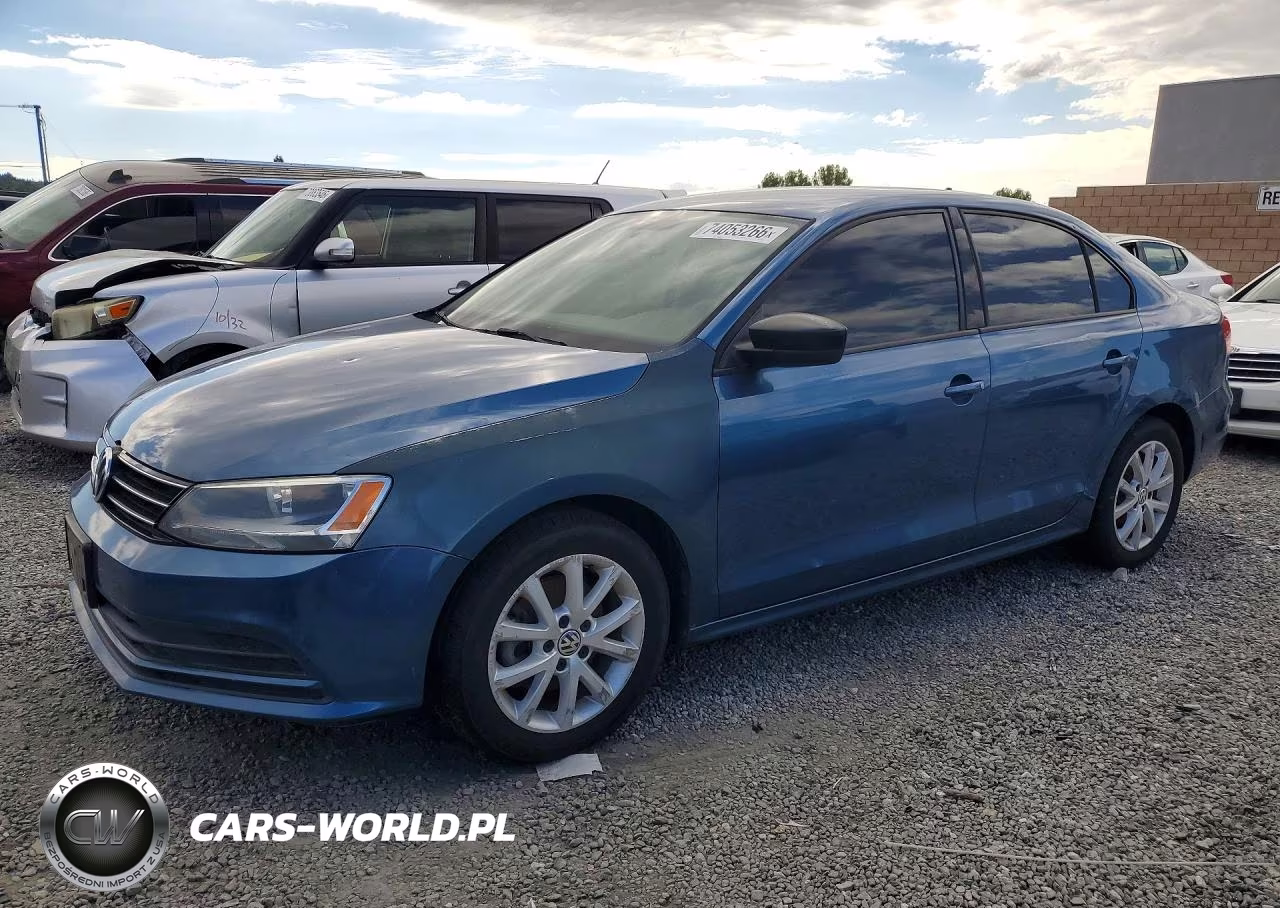 2015 Volkswagen Jetta Se VIN:3VWD17AJ4FM315644 - 1
