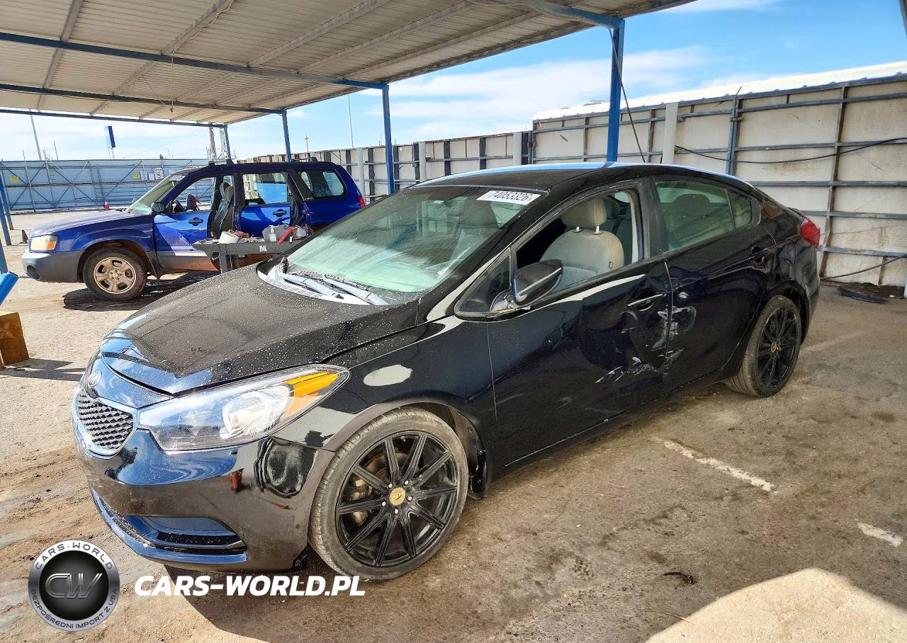 2014 Kia Forte Lx VIN:KNAFK4A60E5130737 - 1