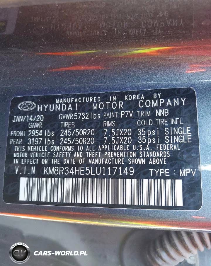 2020 Hyundai Palisade Sel VIN:KM8R34HE5LU117149 - 13