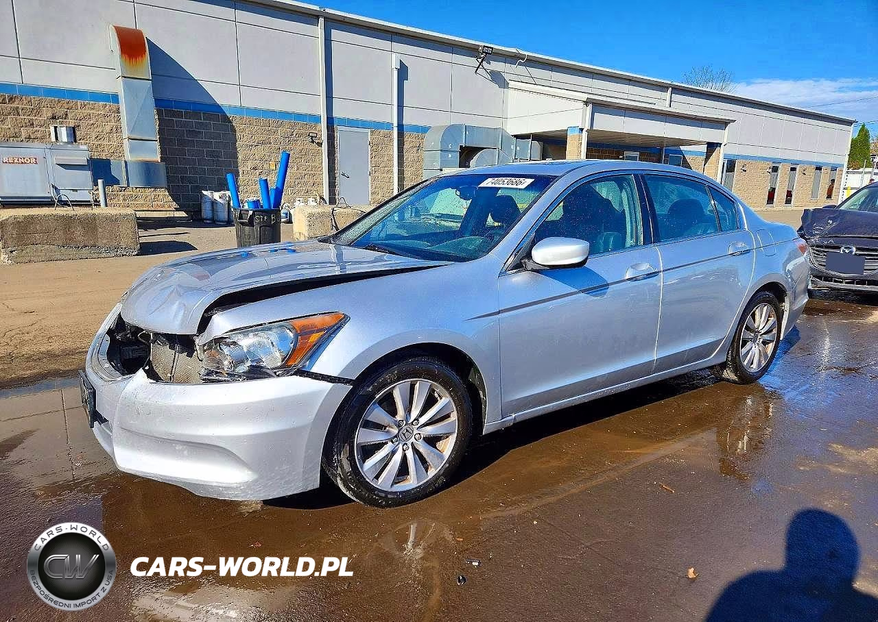 2012 Honda Accord Exl VIN:1HGCP2F86CA117891 - 1