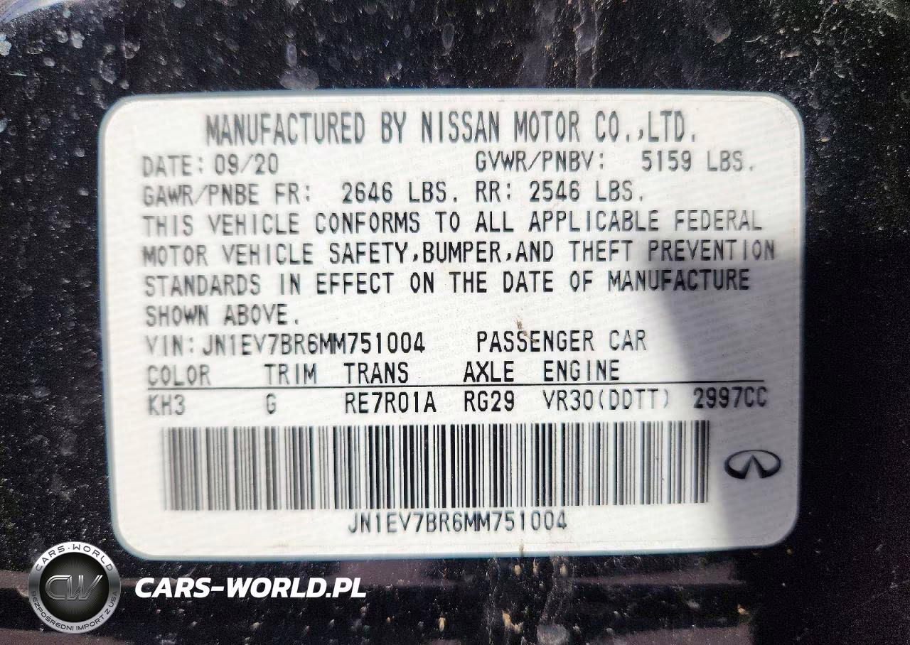 2021 Infiniti Q50 Luxe VIN:JN1EV7BR6MM751004 - 13