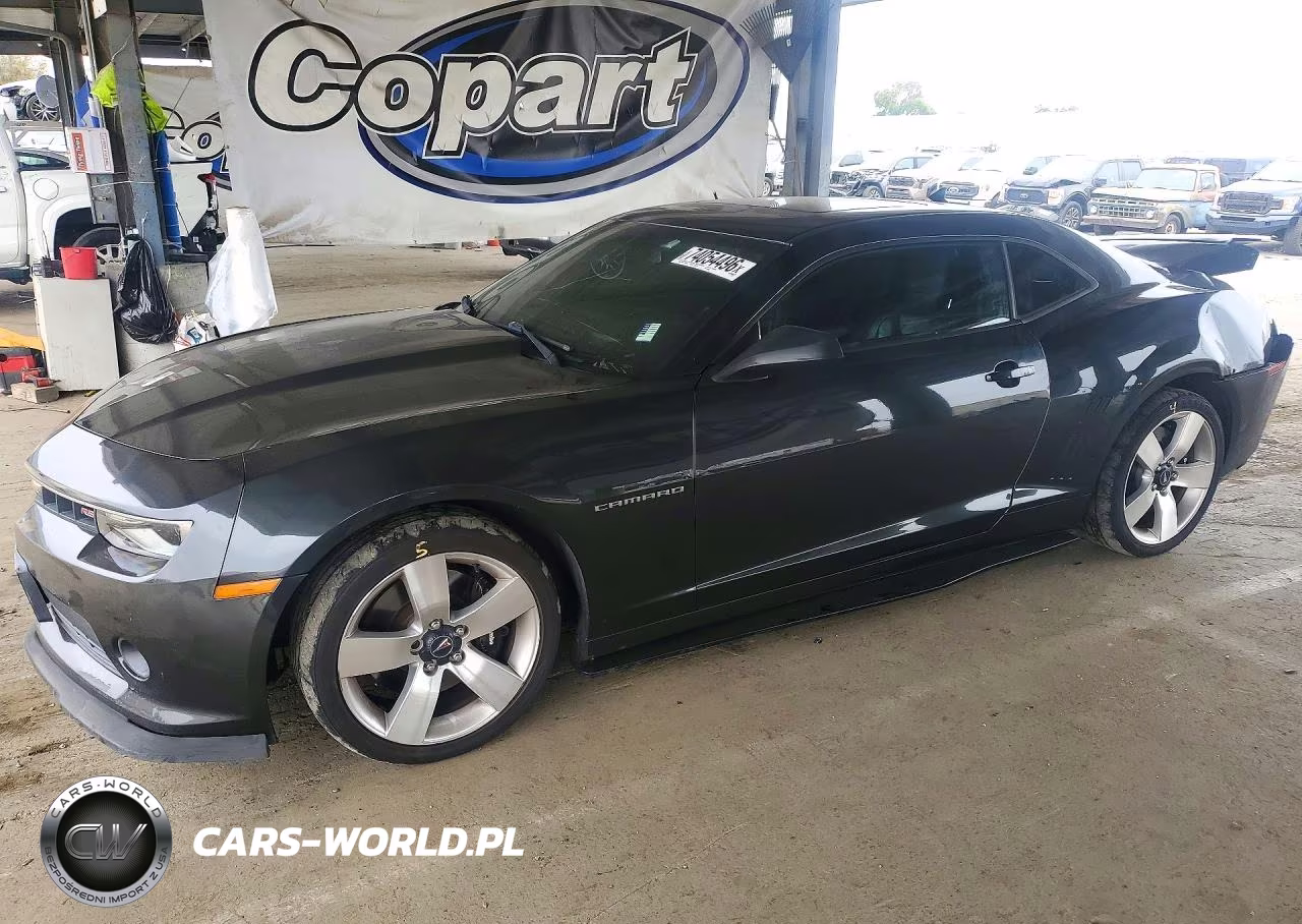 2015 Chevrolet Camaro Lt VIN:2G1FE1E37F9106800 - 1