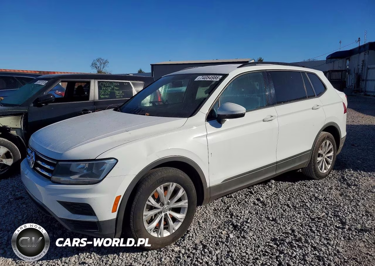 2019 Volkswagen Tiguan S VIN:3VV1B7AX1KM039393 - 1