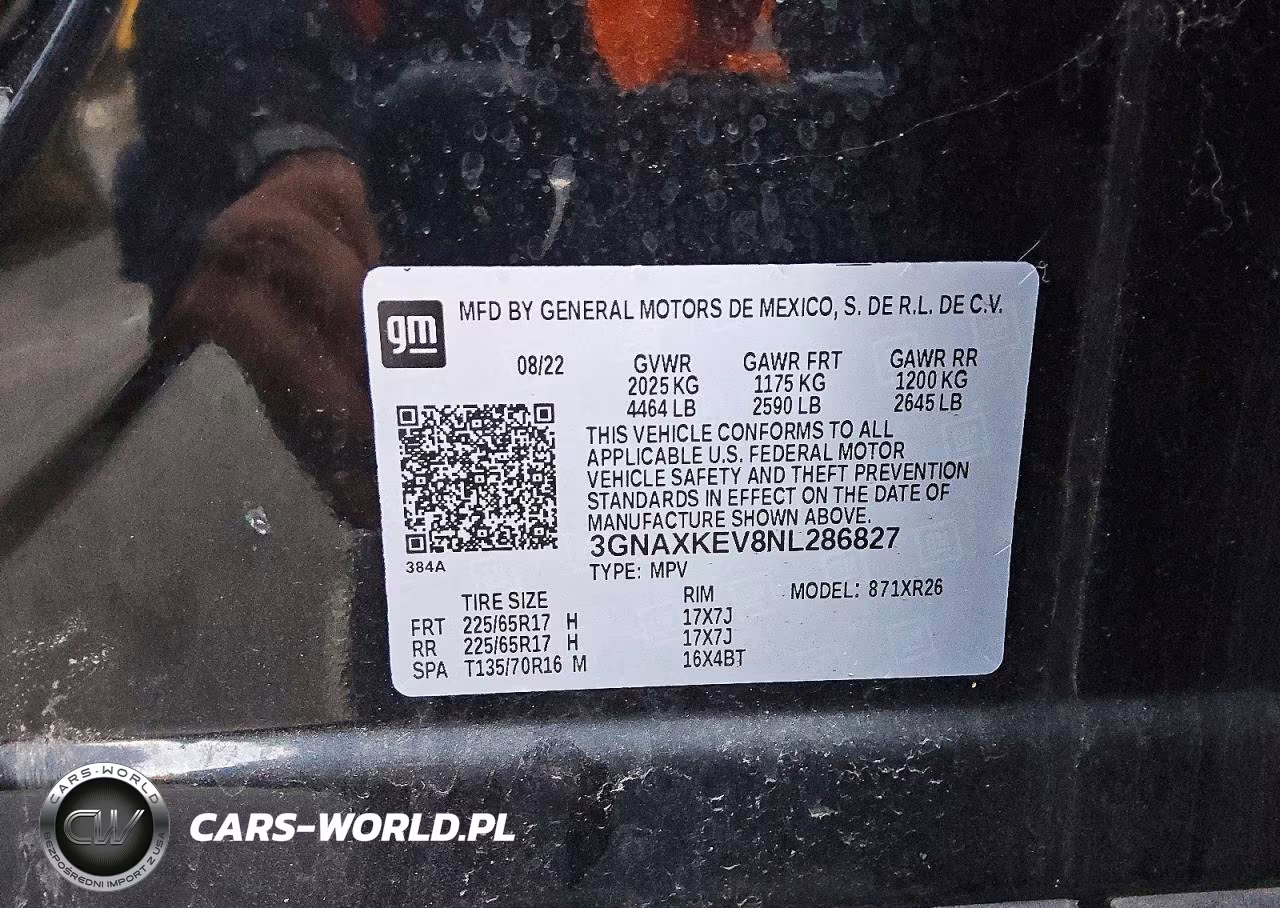 2022 Chevrolet Equinox Lt VIN:3GNAXKEV8NL286827 - 13