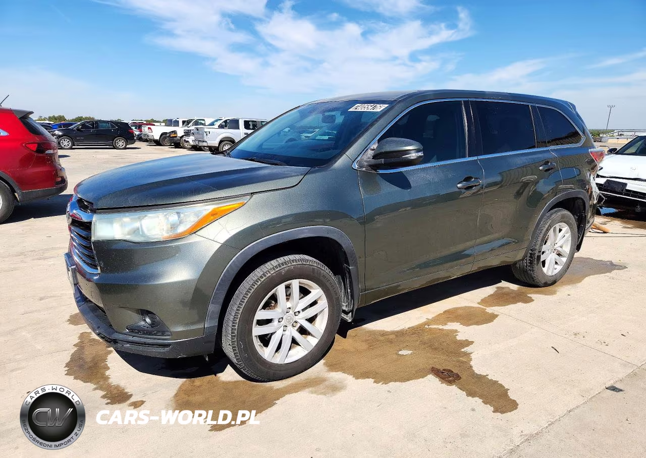 2015 Toyota Highlander Le – zdjęcie 1 z 13