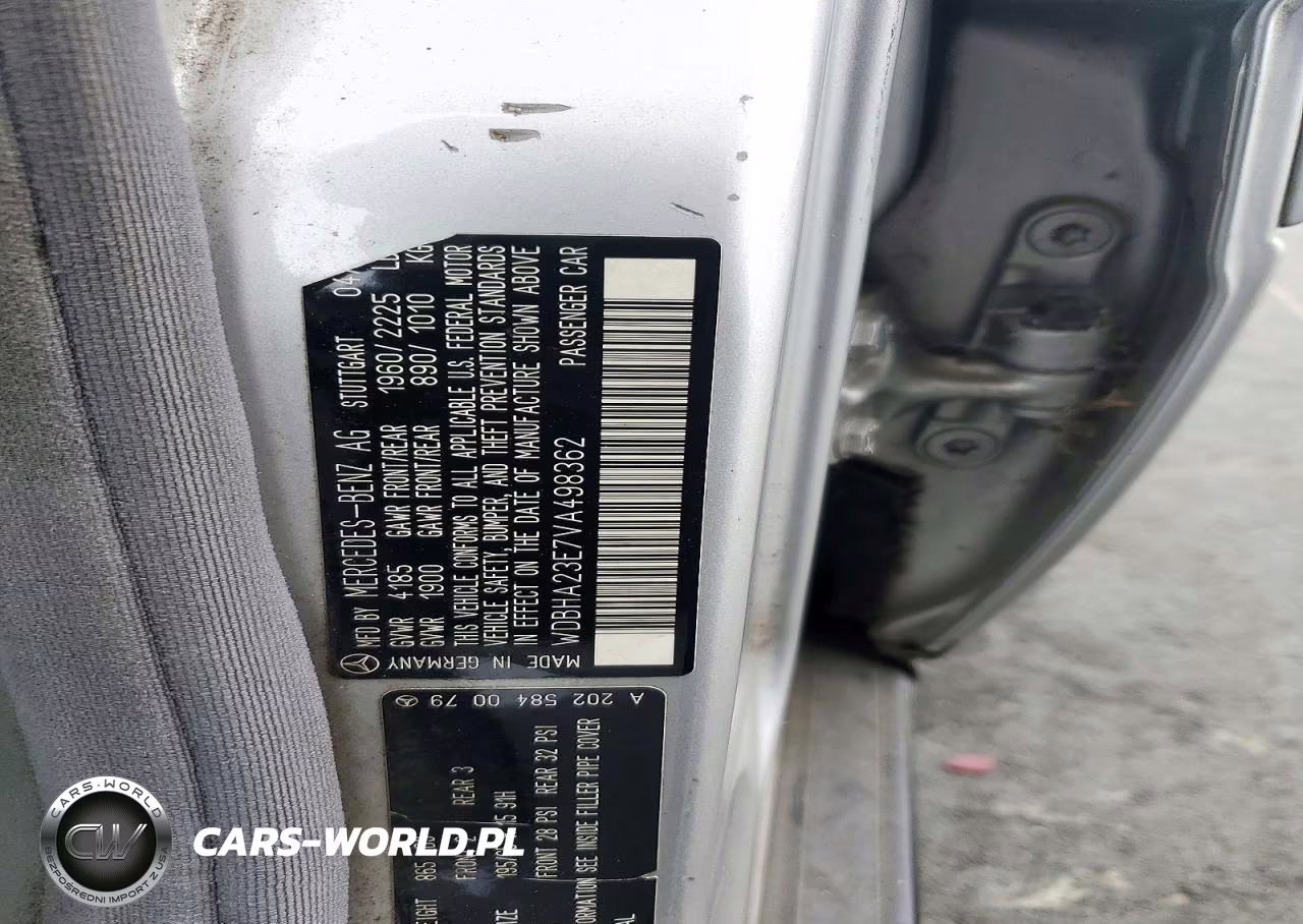 1997 Mercedes-Benz C 230 VIN:WDBHA23E7VA498362 - 12