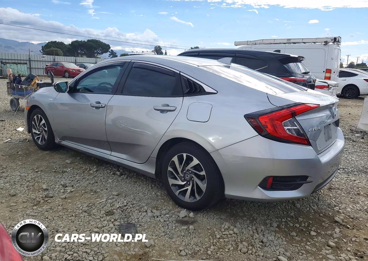 2017 Honda Civic Ex VIN:19XFC2F70HE216838 - 2