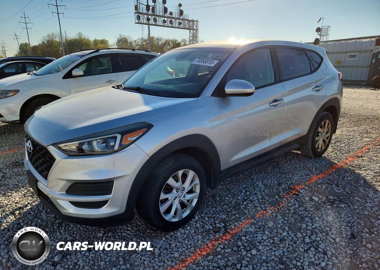 2019 Hyundai Tucson Se VIN:KM8J23A49KU967618 - 1