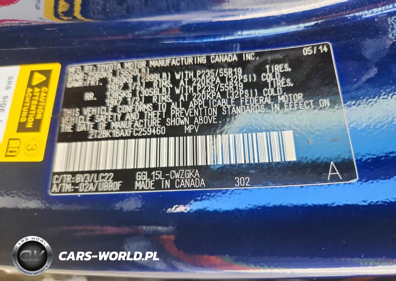 2015 Lexus Rx 350 F Sport VIN:2T2BK1BAXFC259460 - 13
