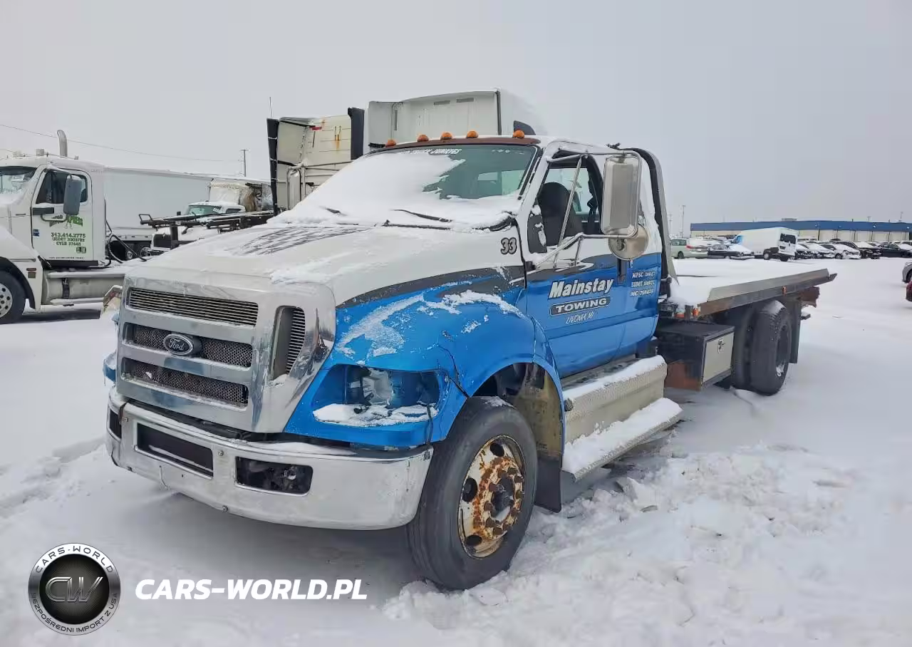 2008 Ford F750 Super Duty Rollback Truck