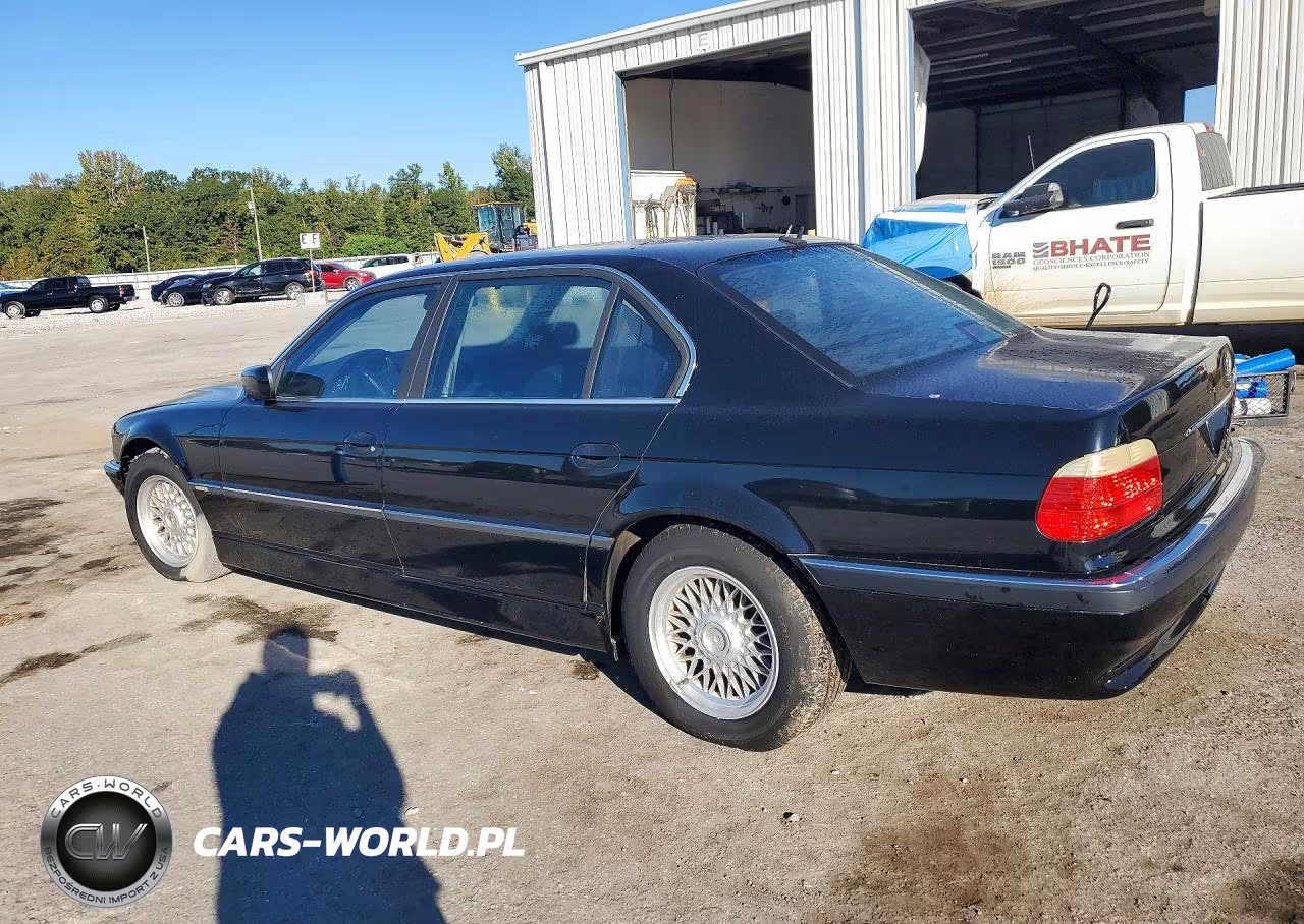 2001 BMW 740 Il VIN:WBAGH83431DP34174 - 2