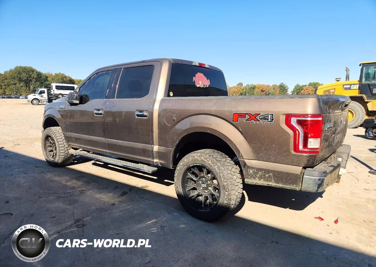 2015 Ford F150 Supercrew VIN:1FTEW1EF9FKE12938 - 2