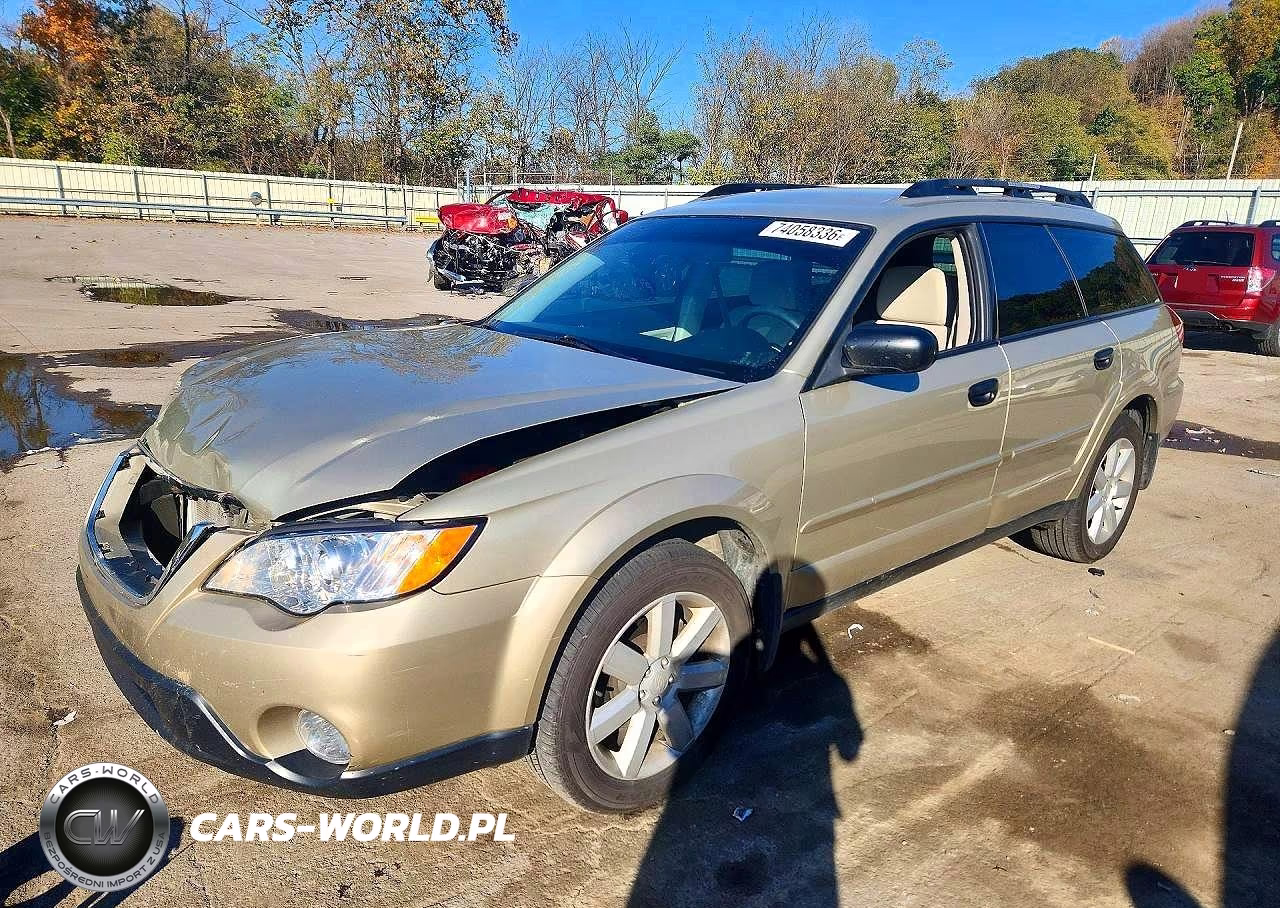 2008 Subaru Outback 2.5I VIN:4S4BP61C687320955 - 1