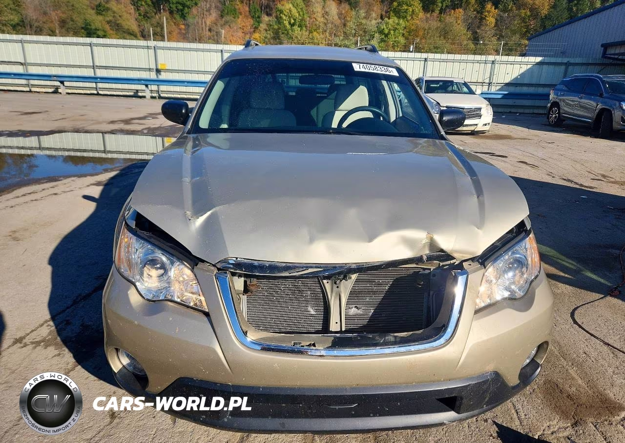 2008 Subaru Outback 2.5I VIN:4S4BP61C687320955 - 5